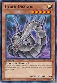 Cyber Dragon (Black): Structure Deck: Cyber Dragon Revolution
