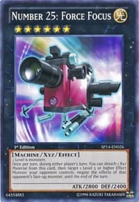 Number 25: Force Focus (Starfoil): Star Pack 2014