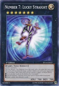 Number 7: Lucky Straight: Star Pack 2014