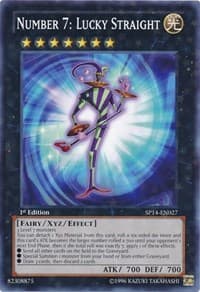 Number 7: Lucky Straight (Starfoil): Star Pack 2014