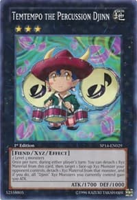 Temtempo the Percussion Djinn (Starfoil): Star Pack 2014
