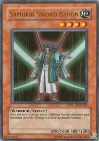 Samurai Sword Baron: Yu-Gi-Oh! Video Game Promotional Cards