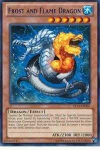 Frost and Flame Dragon (Blue): Duelist League Promo