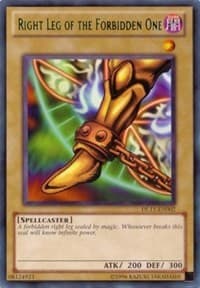 Right Leg of the Forbidden One (Blue): Duelist League Promo
