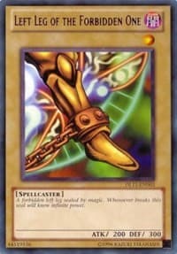 Left Leg of the Forbidden One (Purple): Duelist League Promo