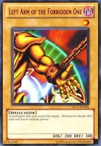 Left Arm of the Forbidden One (Red): Duelist League Promo