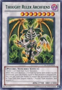Thought Ruler Archfiend (Blue): Duelist League Promo