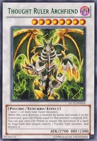 Thought Ruler Archfiend (Green): Duelist League Promo