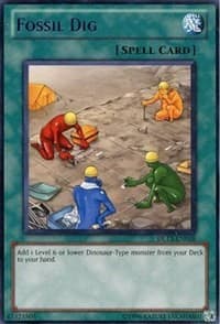 Fossil Dig (Purple): Duelist League Promo
