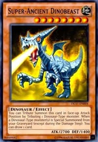 Super-Ancient Dinobeast (Purple): Duelist League Promo