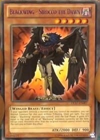 Blackwing - Sirocco the Dawn (Purple): Duelist League Promo