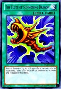 The Flute of Summoning Dragon (Blue): Duelist League Promo