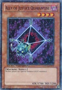 Ally of Justice Quarantine: Duel Terminal 3