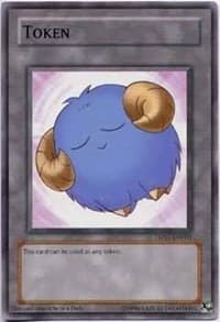 Token: Sheep (Blue): Yu-Gi-Oh! Tokens