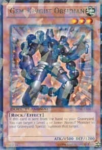 Gem-Knight Obsidian: Duel Terminal 6