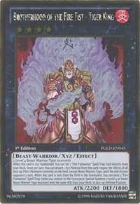 Brotherhood of the Fire Fist - Tiger King: Premium Gold