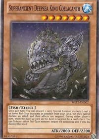 Superancient Deepsea King Coelacanth (Starfoil): Battle Pack Tournament Prize Cards