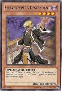 Gravekeeper's Descendant (Starfoil): Battle Pack Tournament Prize Cards
