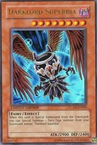 Darklord Superbia: Yu-Gi-Oh! Championship Series Prize Cards