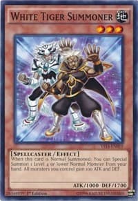 White Tiger Summoner: Super Starter: Space-Time Showdown