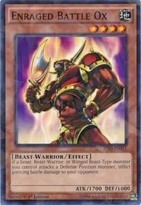 Enraged Battle Ox (Shatterfoil): Battle Pack 3: Monster League