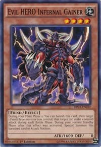 Evil HERO Infernal Gainer: Battle Pack 3: Monster League