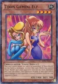 Toon Gemini Elf (Shatterfoil): Battle Pack 3: Monster League