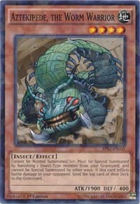 Aztekipede, the Worm Warrior (Shatterfoil): Battle Pack 3: Monster League