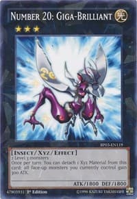 Number 20: Giga-Brilliant (Shatterfoil): Battle Pack 3: Monster League