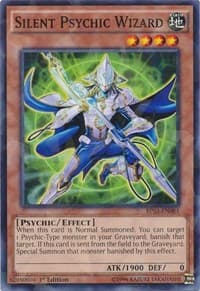 Silent Psychic Wizard (Shatterfoil): Battle Pack 3: Monster League