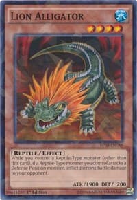 Lion Alligator (Shatterfoil): Battle Pack 3: Monster League