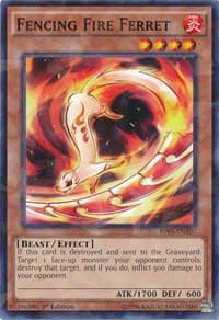 Fencing Fire Ferret (Shatterfoil): Battle Pack 3: Monster League