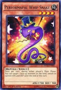 Performapal Whip Snake: Duelist Alliance