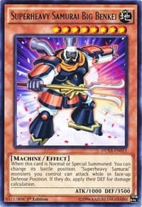 Superheavy Samurai Big Benkei: Duelist Alliance