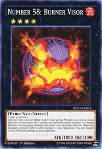 Number 58: Burner Visor: Duelist Alliance
