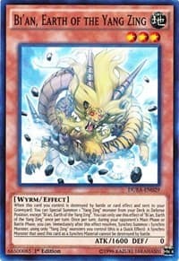 Bi'an, Earth of the Yang Zing: Duelist Alliance