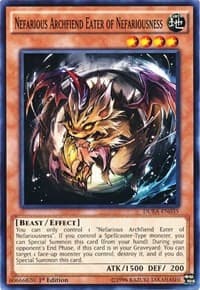 Nefarious Archfiend Eater of Nefariousness: Duelist Alliance