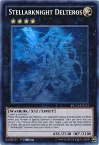 Stellarknight Delteros (Ghost Rare): Duelist Alliance