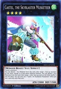 Castel, the Skyblaster Musketeer: Duelist Alliance
