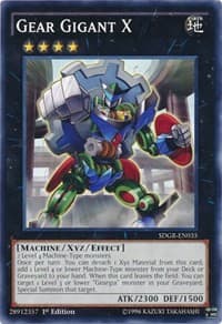 Gear Gigant X: Structure Deck: Geargia Rampage