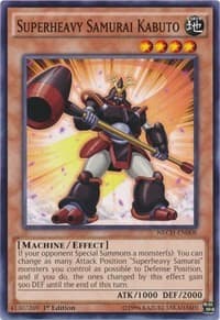 Superheavy Samurai Kabuto: The New Challengers