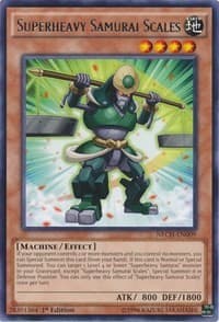 Superheavy Samurai Scales: The New Challengers
