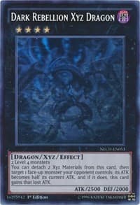 Dark Rebellion Xyz Dragon (Ghost Rare): The New Challengers