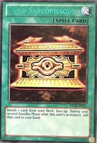 Gold Sarcophagus (Green): Duelist League Promo