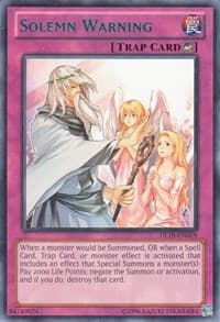 Solemn Warning (Green): Duelist League Promo