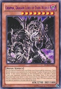 Grapha, Dragon Lord of Dark World (Purple): Duelist League Promo