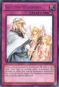 Solemn Warning (Purple): Duelist League Promo