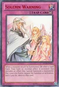 Solemn Warning (Red): Duelist League Promo