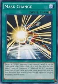 Mask Change: Structure Deck: HERO Strike