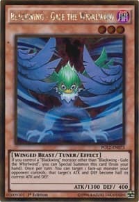 Blackwing - Gale the Whirlwind: Premium Gold: Return of the Bling